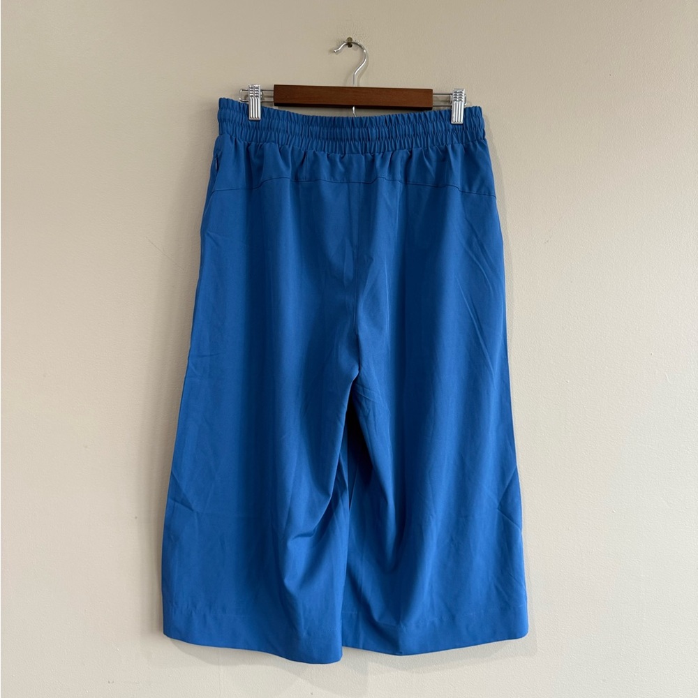NWT Blue Cropped Track Pants - Picture 5 of 8